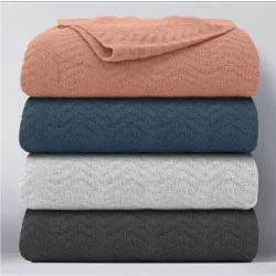 Silk blankets with a smooth and elegant touchEsplanade Cotton Blanket