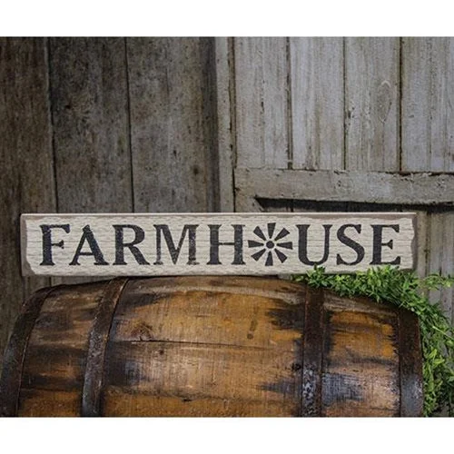 Farmhouse Distressed Barnwood Sign
